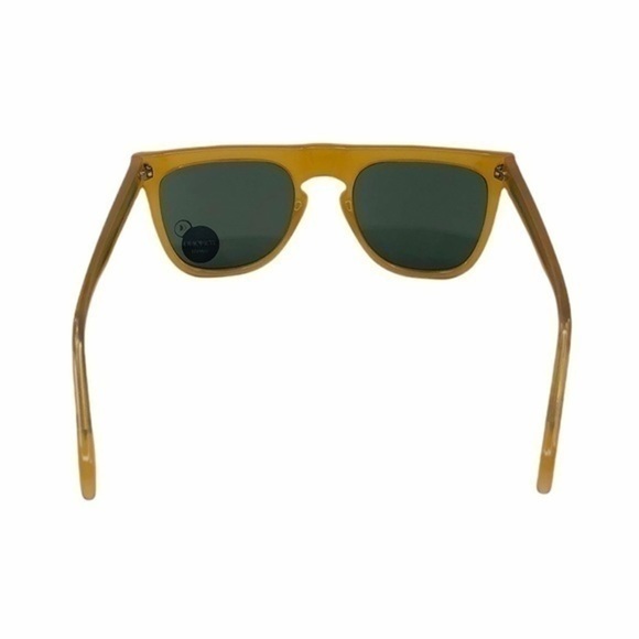 KOMONO Sunglasses Bennet Amber NEW square yellow gold - Picture 9 of 12